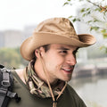 Men-Bucket-Hat-Boonie-Hunting-Fishing-Outdoor-Hiking-Cap-Wide-Brim-Sun-Hat