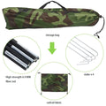 DERCLIVE Camouflage Tent UV Protection Waterproof One Person Tent for Camping Hiking, Lightweight Backpacking Dome Tents, Camouflage Tent