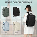 Large Travel Backpack Women, Carry On Backpack,Hiking Backpack Waterproof Outdoor Sports Rucksack Casual Daypack School Bag Fit 14 Inch Laptop with USB Charging Port Shoes Compartment
