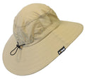 Solaris Women Outdoor Sun Hat,Polyester Summer Cool Hat , Boonie Hat for Fishing, Camping, Safari,Hiking,Tan