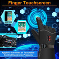 Heated Gloves for Men Wome,Electric Heated Gloves Waterproof Touchscreen Gloves,Battery Powered Windproof Glove for Outdoor Cycling Skiing Hiking Working