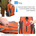 36L Hiking Backpack iNova Unisex Waterproof Shoulder Bag for Adult Sports Orange