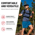 Atacama® Premium Trekking Sticks for Hiking with Foldable Design & Cork Handle-Carbon