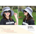 Sun Hats for Women UV Protection Foldable Wide Brim Hiking Beach Fishing Summer Safari