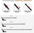 Powrx | Attrac Nordic Walking Sticks for Hiking Poles Aluminium Trekking Poles | 1