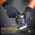 Winter Gloves Men Women Touch Screen Glove Cold Weather Warm Gloves Freezer Work Gloves Suit for Running Driving Cycling Working Hiking