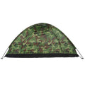 DERCLIVE Camouflage Tent UV Protection Waterproof One Person Tent for Camping Hiking, Lightweight Backpacking Dome Tents, Camouflage Tent