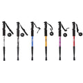 Puhuiying Four-section Straight Shank Trekking Pole High-strength Cane Crutches Outdoor