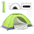 Ultralight Camping Tent With Shelters Carry Bag For Backpacking Trip Hiking