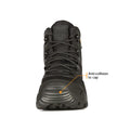 FREE SOLDIER Outdoor Men's Suede Leather Waterproof Hiking Work Boots