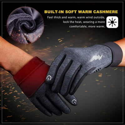 Winter Gloves Men Women Touch Screen Glove Cold Weather Warm Gloves Freezer Work Gloves Suit for Running Driving Cycling Working Hiking