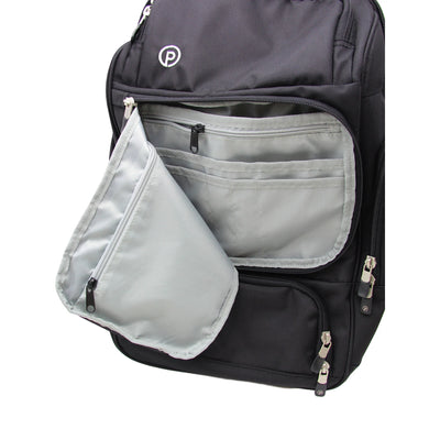 Protege 18in Travel Weekender Backpack Black Ages 0-99