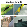 3-4 Person Camping Dome Tent, Quick Setup Windproof & Rainproof Ultraviolet Protecting Shelter with 2 Door & 2 Window for Camping Hiking Backpacking Beach