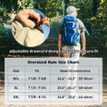 TOP-EX XL/XXL Waterproof Baseball Cap Men with Neck Flap UV Protection Sun Hats Women, Foldable Summer Hats Safari Hiking Outdoor Hat Breathable Adjustable Beige M/L