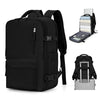 Large Travel Backpack Women, Carry On Backpack,Hiking Backpack Waterproof Outdoor Sports Rucksack Casual Daypack School Bag Fit 14 Inch Laptop with USB Charging Port Shoes Compartment