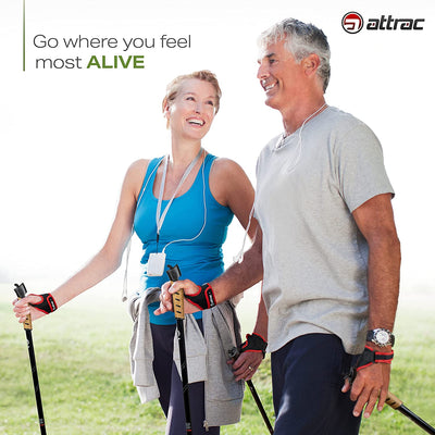 Powrx | Attrac Nordic Walking Sticks for Hiking Poles Aluminium Trekking Poles | 1