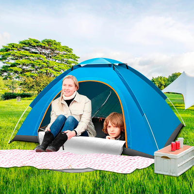 1-2 Person Camping Tent Lightweight Backpacking Tent Waterproof Windproof One Doors Easy Setup Double Outdoor Tents for Family Camping Hunting Hiking Mountaineering Travel