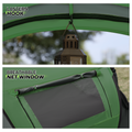 Magshion 3 Person Easy Pop Up Tent Waterproof Automatic Setup 2 Doors-Instant Family Tent for Camping Hiking Traveling, Green