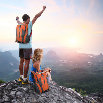 36L Hiking Backpack iNova Unisex Waterproof Shoulder Bag for Adult Sports Orange