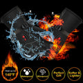 Heated Gloves for Men Wome,Electric Heated Gloves Waterproof Touchscreen Gloves，Battery Powered Windproof Glove for Outdoor Cycling Skiing Hiking Working